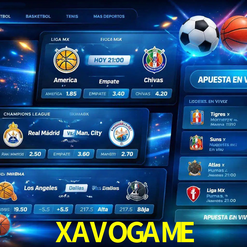 Mercados de apuestas deportivas XAVOGAME para jugadores en México