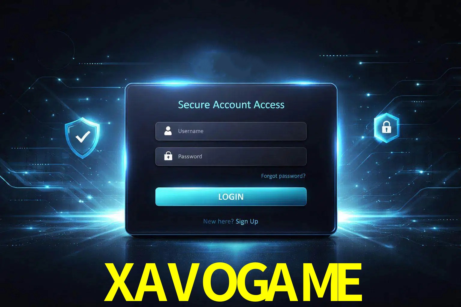 Pantalla de inicio de sesión de cuenta XAVOGAME para usuarios en México